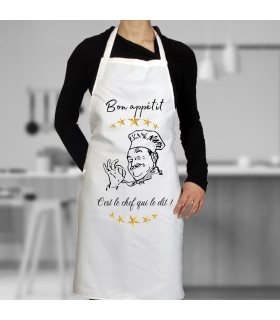 tablier de cuisine bon appétit