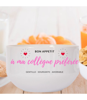 bol personnalisé collègue