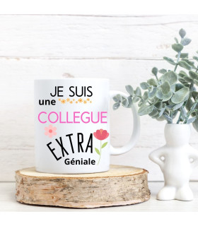 mug collegue geniale