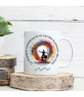 mug musicien batteur