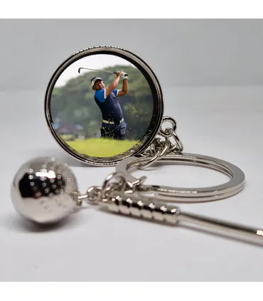 porte clé golfeur