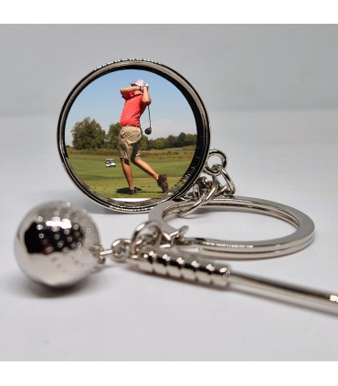 porte clé golf
