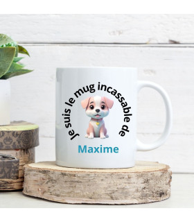 tasse incassable personnalisée