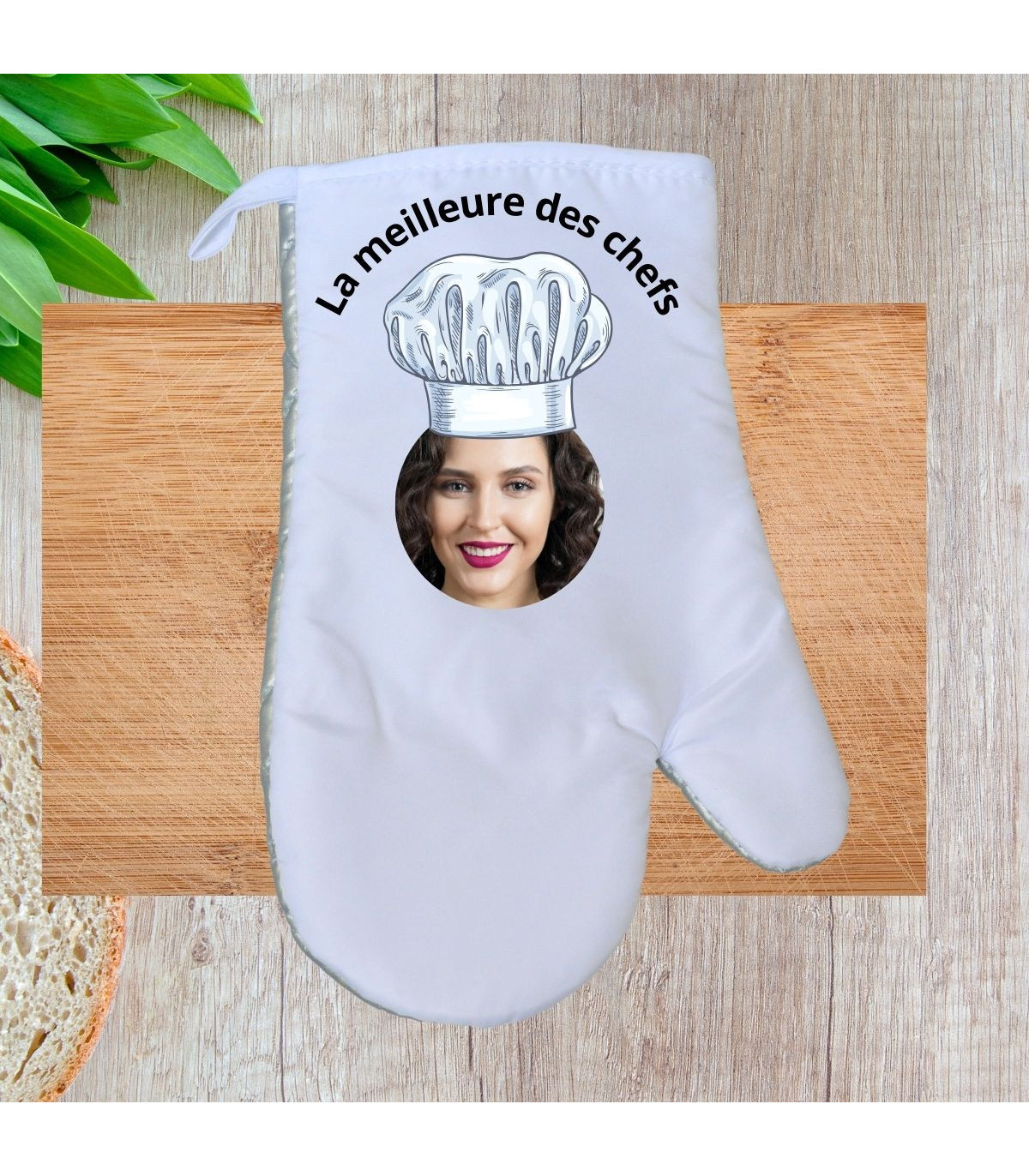 Gant Personnalisable Photo Définition Mamie - Manique Cuisine Cadeau Grand-Mère