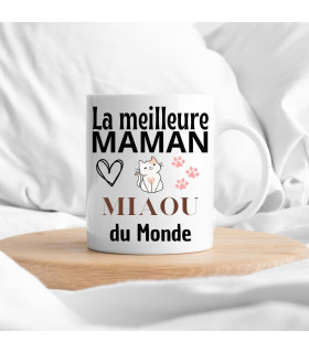mug chat personnalisé