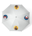 Parapluie personnalisé images rondes