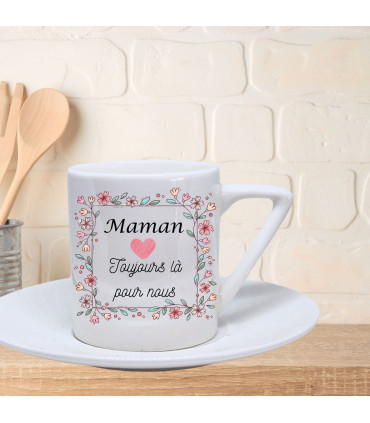 tasse à café personnalisée maman toujours là