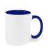 Mug photo personnalise couleur bleu fonce