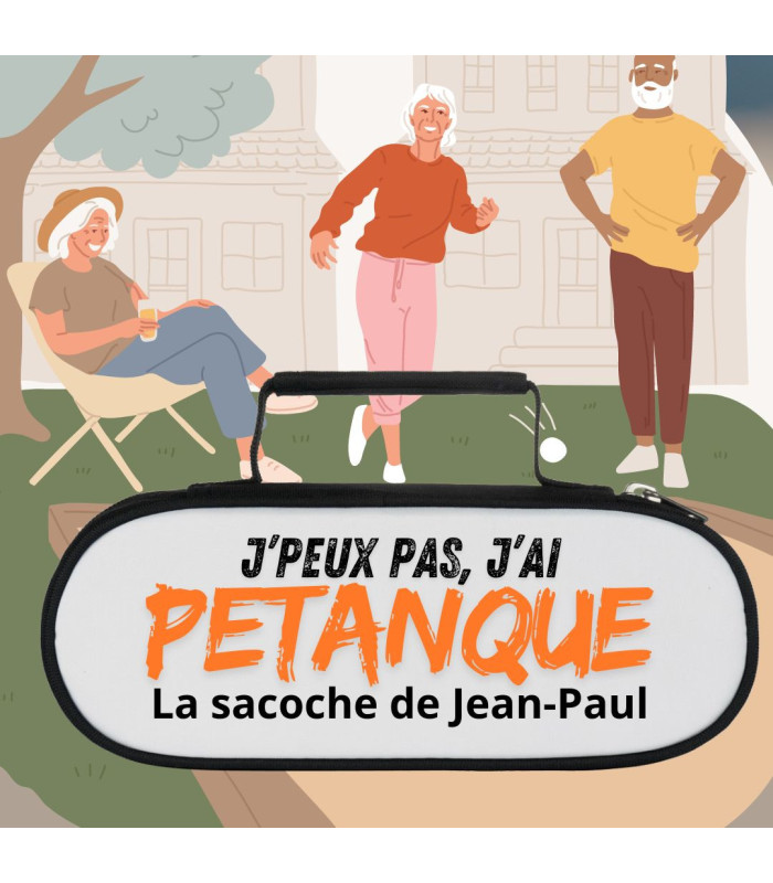 Sacoche je peux pas j'ai pétanque