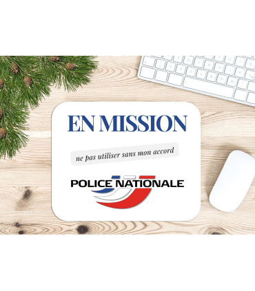 tapis de souris police nationale