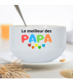 Bol Céramique Personnalisé Photo "Meilleur Papa de l'Univers"