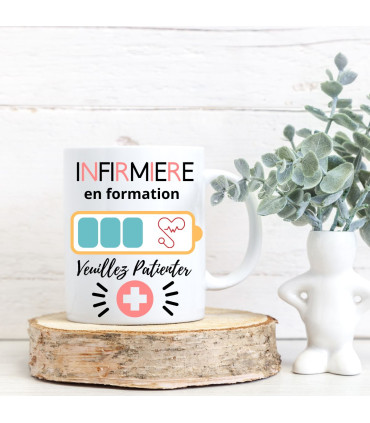 mug infirmière en formation