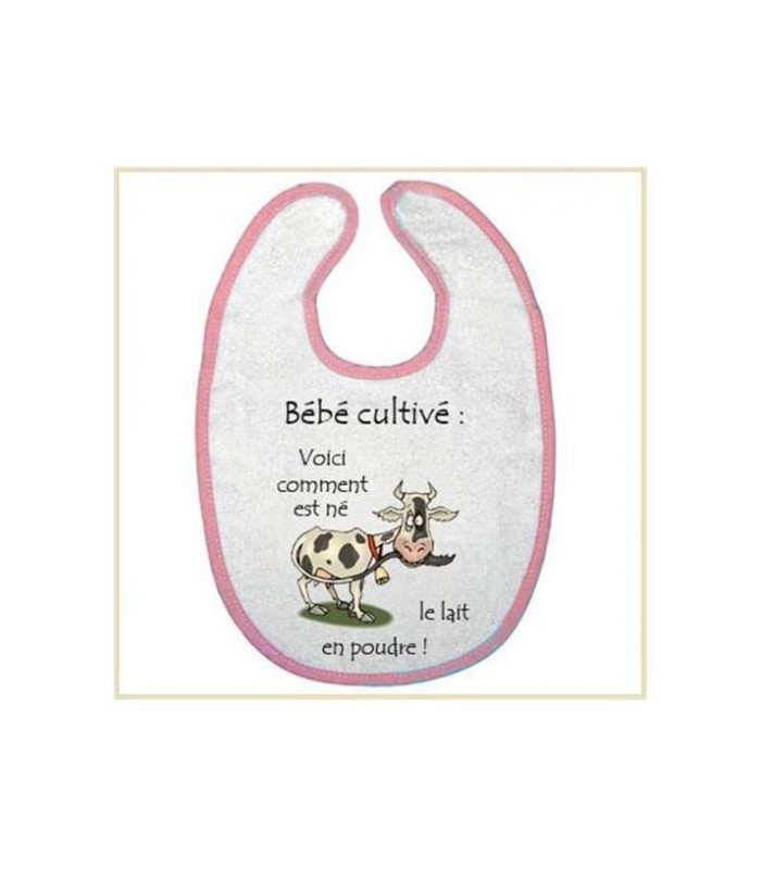 Bavoir bebe cultive