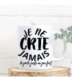 Mug je parle juste un peu fort