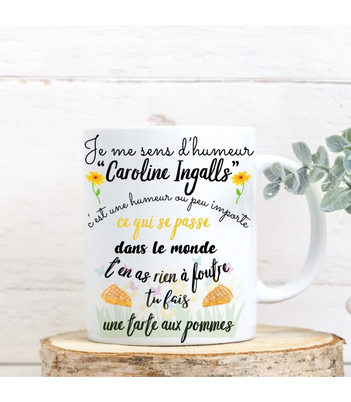 Mug humeur caroline ingalls