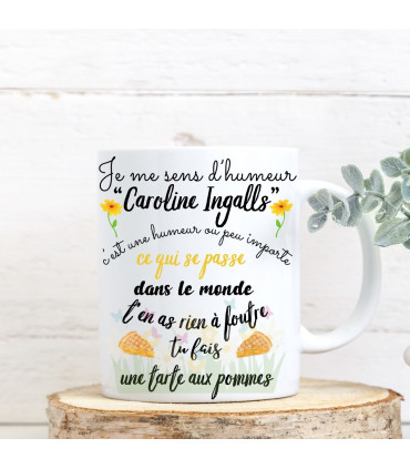 mug humeur caroline ingalls