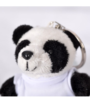 Porte clé panda personnalisé photo