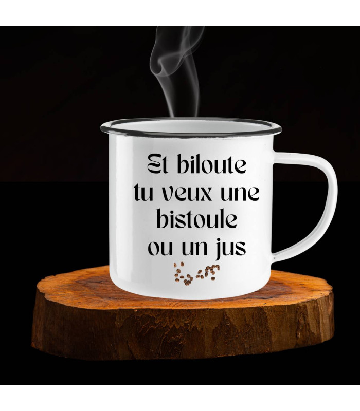 Mug café texte chti bistoule et jus