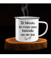 Mug café texte chti bistoule et jus