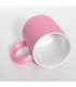 Mug paillettes rose personnalise