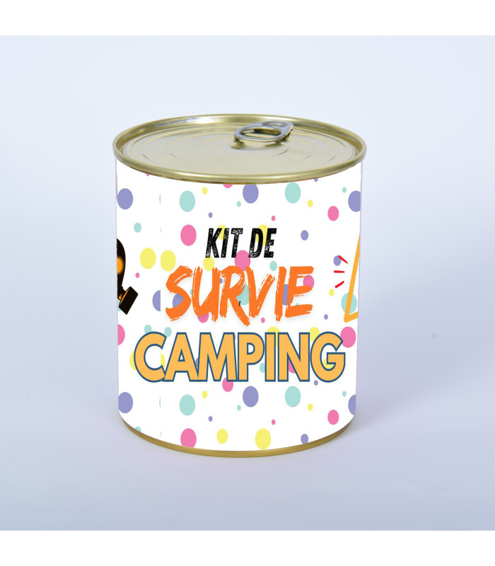 Kit de survie camping personnalisé