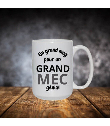 grand mug personnalisé pour mec génial