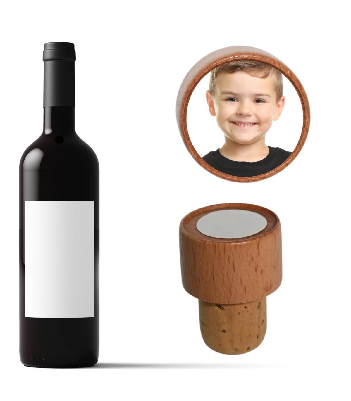 30 Bouchons Coniques En Pour Bouteilles De Vin, , Flacons