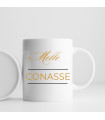 Mug rigolo Melle conasse pour fille