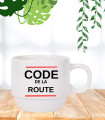 Tasse personnalisée code de la route