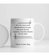 mug personnalisé citation martin luther king