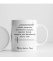 Mug personnalisé citation de Martin Luther King