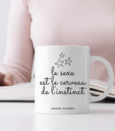 mug le sexe est le cerveau de l'instinct