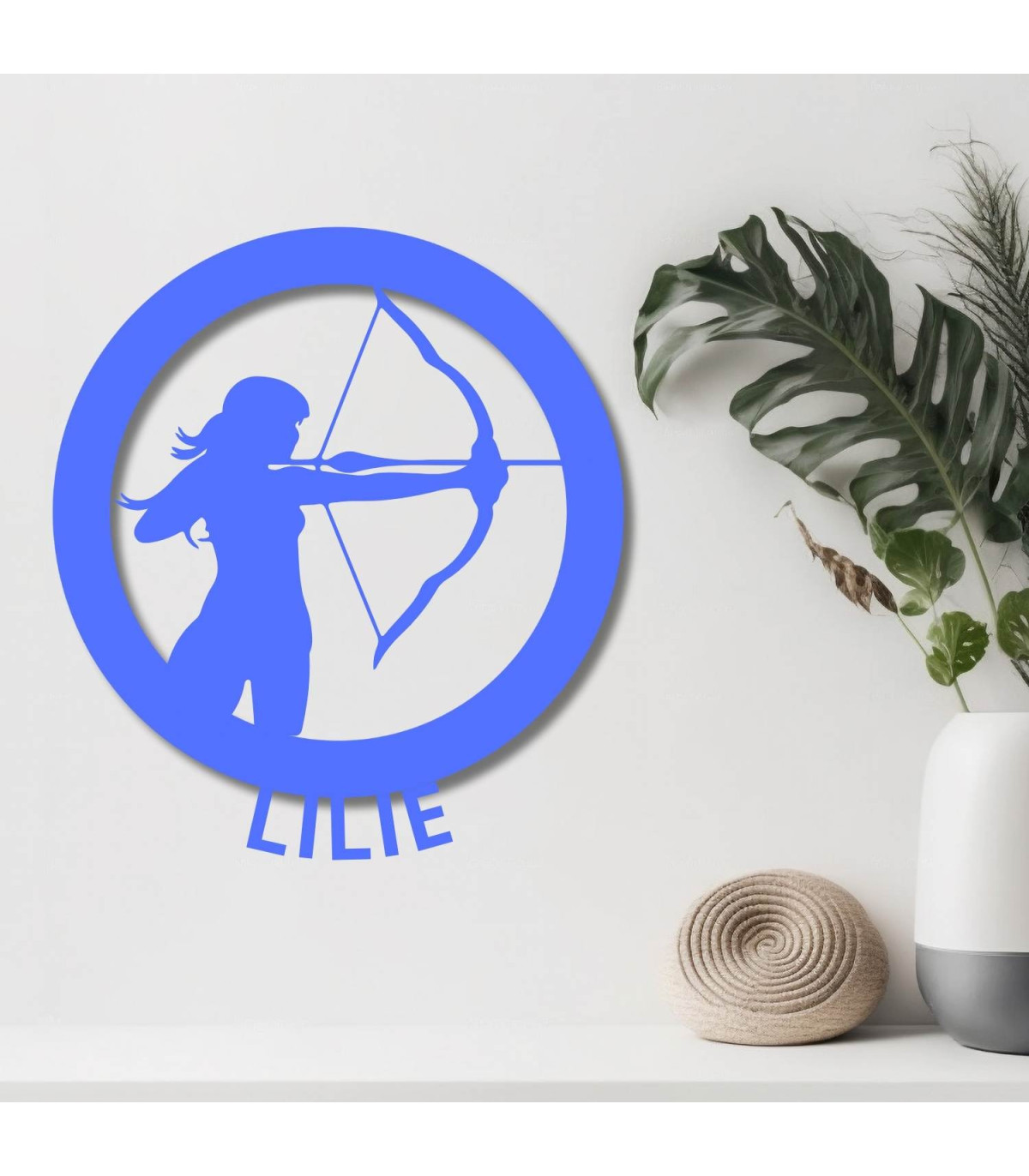 EJ.life Sac à l'arc Sac de Tir à Arc Vintage Traditionnel en Cuir Noir