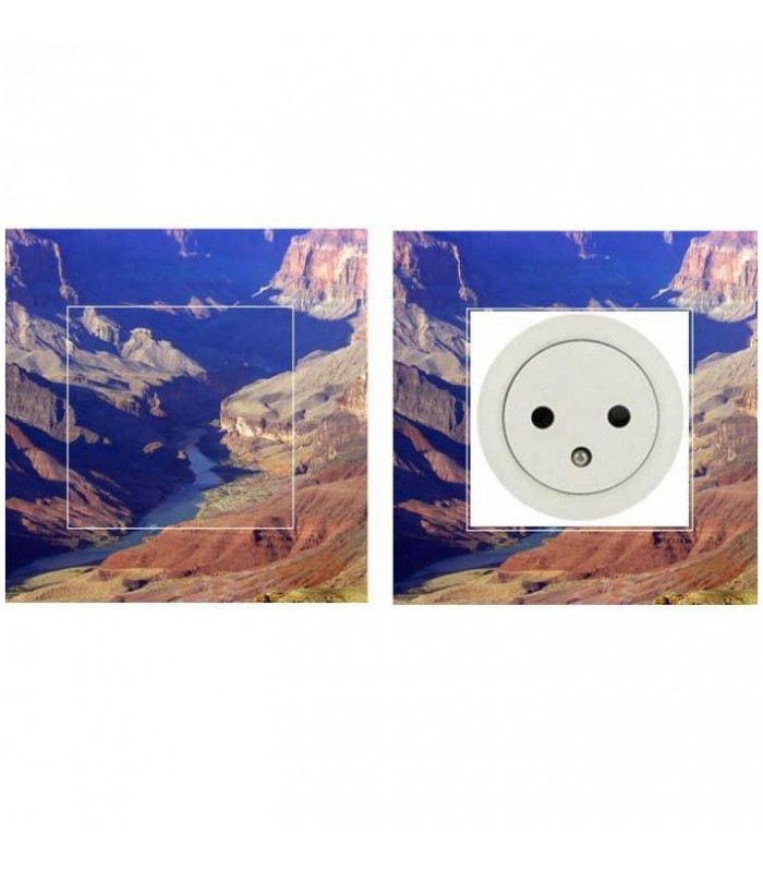 Sticker interrupteur grand canyon