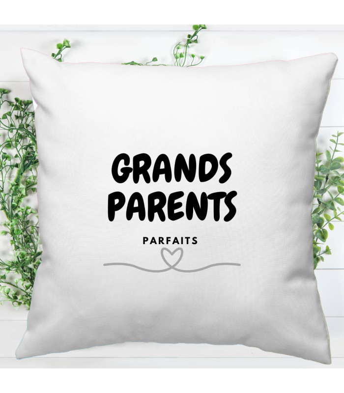 Housse de coussin grands parents parfaits