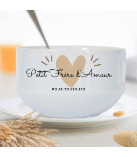 bol petit frère d'amour personnalisable