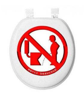 sticker wc original pas cher