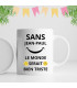 mug prénom le monde serait triste