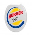 Sticker wc  burger