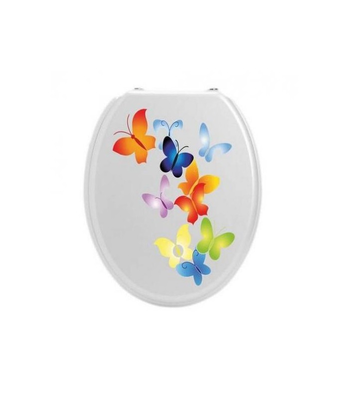 Sticker pour wc  papillons