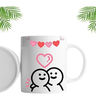 Mug cadeau pour Saint Valentin personnalisé