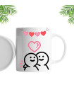 Mug cadeau pour Saint Valentin personnalisé