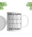 Mug jeu le sudoku personnalisé