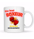 cadeau boxeur mug personnalisé