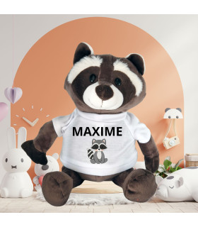 peluche raton laveur