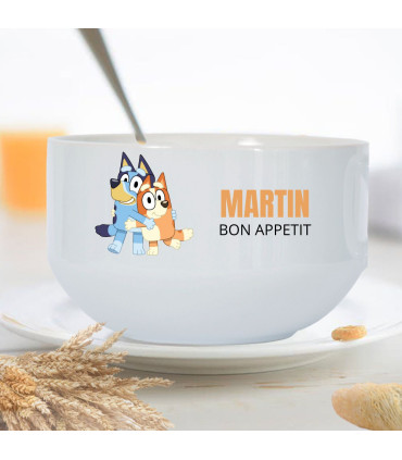 bol photo personnalisé avec une cuillère