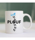 mug original plouf