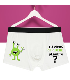 boxer alien amusant