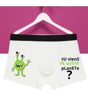 boxer alien amusant