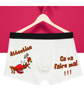 boxer original pour homme ça va faire mal